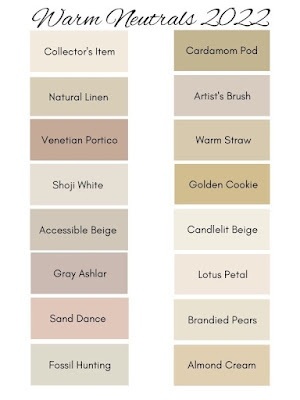 Warm Neutrals 2022